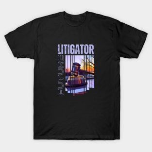 Future Litigator Design T-Shirt